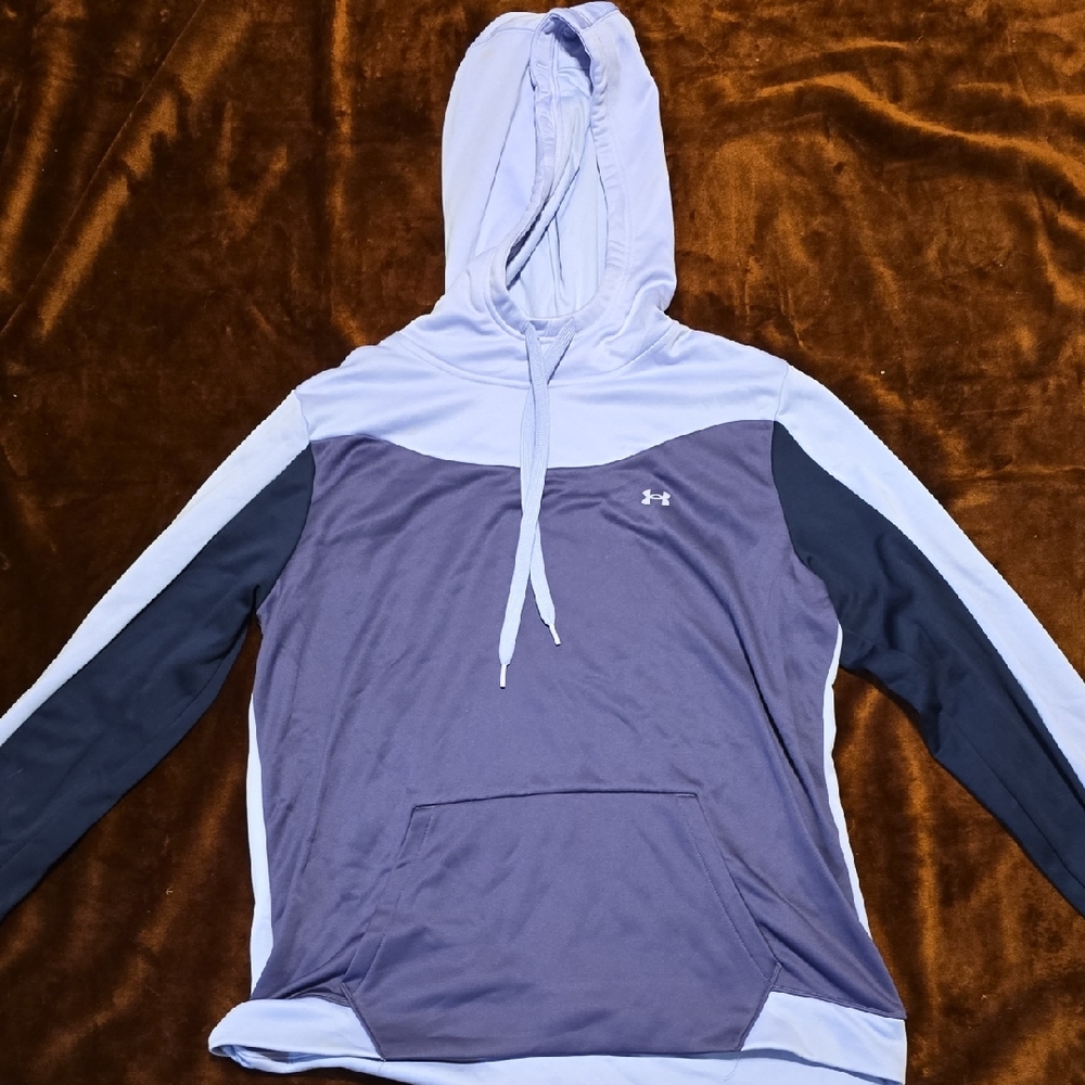 Under Armour Womans Hoodie - Light And Dark Purple